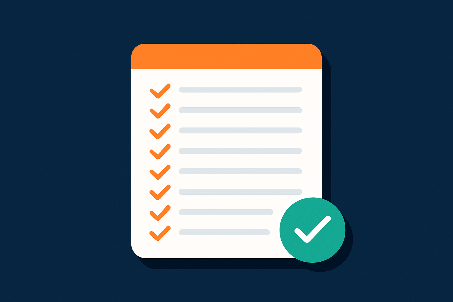 Checklist completo antes de enviar a proposta